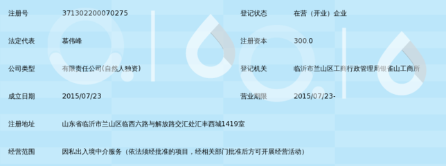 山东海通因私出入境中介服务